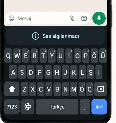 Glas Keyboard silence detection